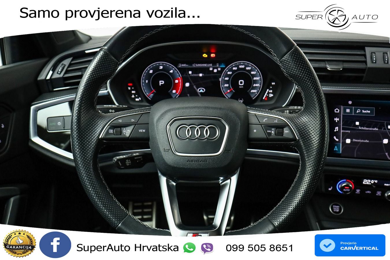 Audi Q3 40 TDI (200 KS) quattro S tronic S line LED+GR SJED+ACC
