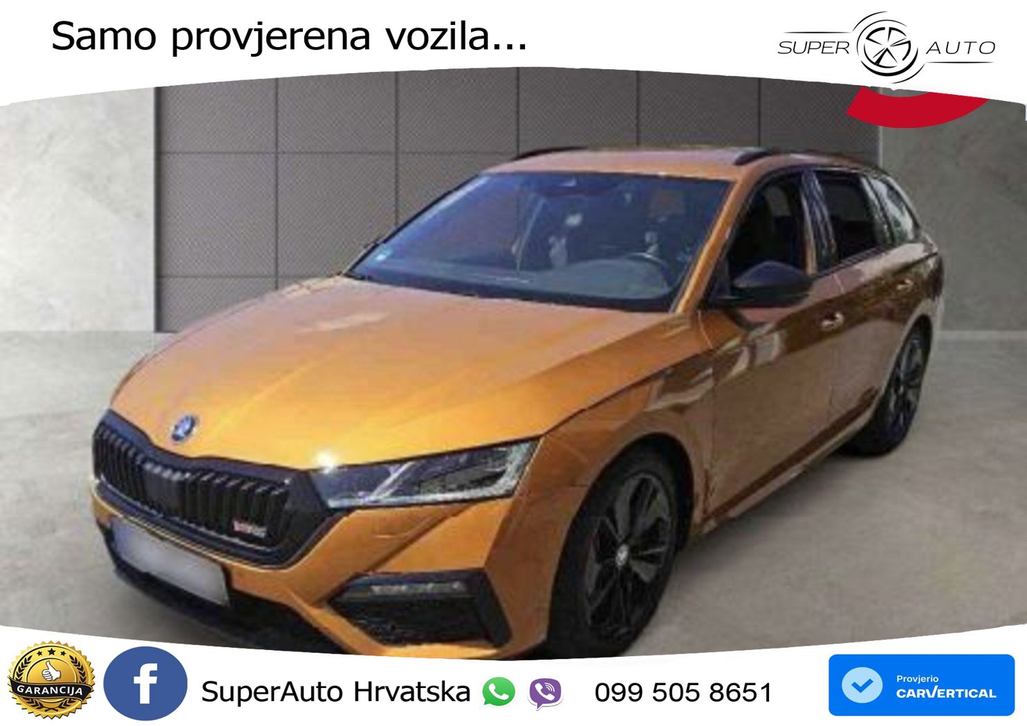 Škoda Octavia Combi RS 2.0 TSI (245 KS) DSG
