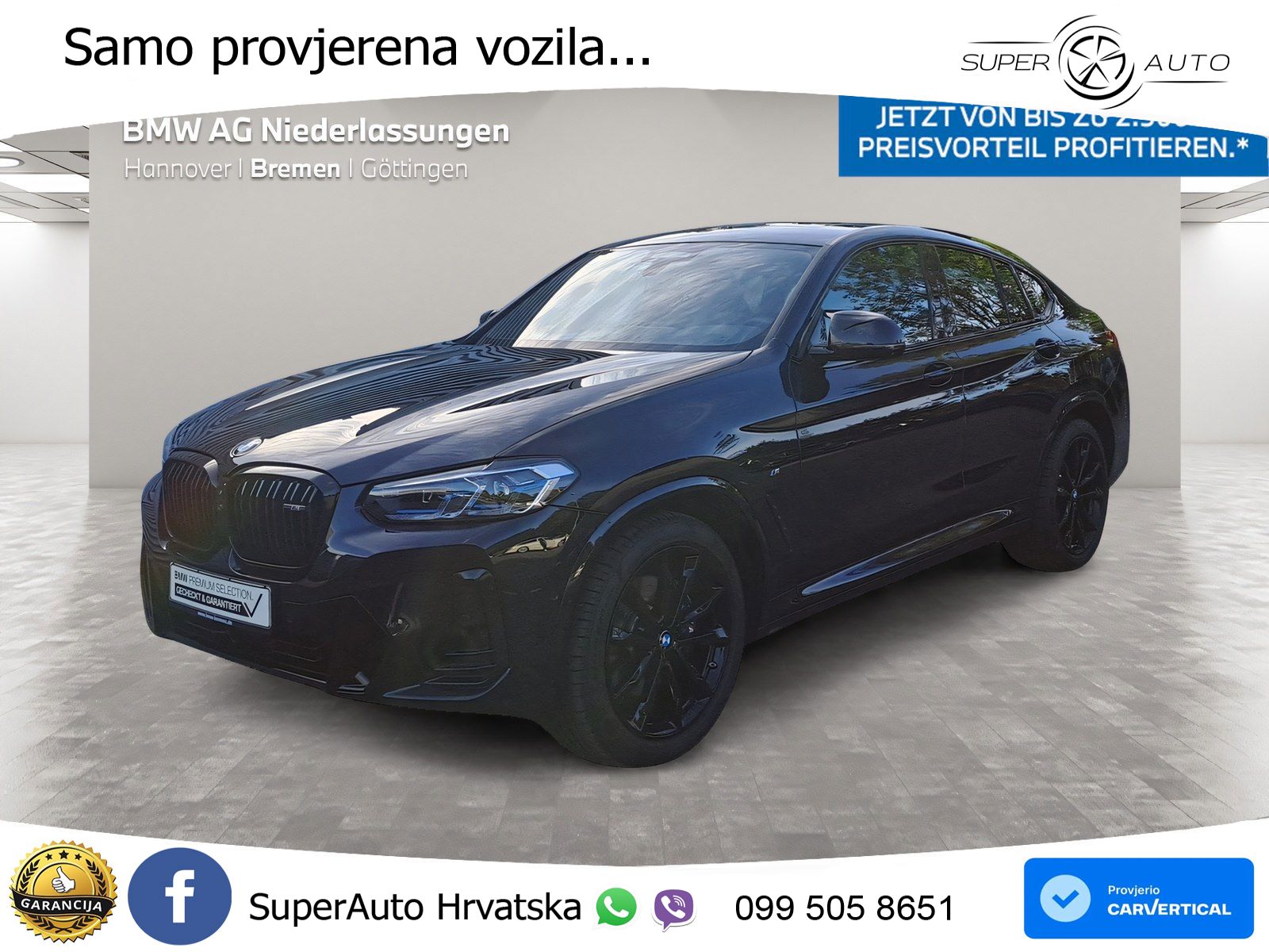 BMW X4 M40d (340 KS) xDrive Steptronic