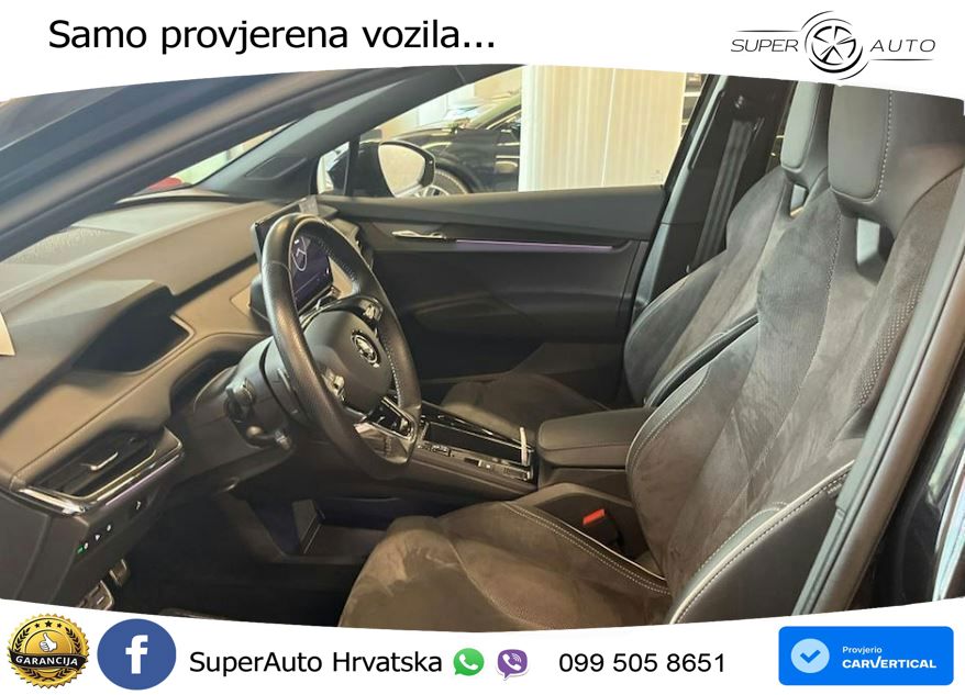 Škoda Enyaq iV 80x 82 kWh (265 KS) AWD SportLine LED+GR SJED+ACC