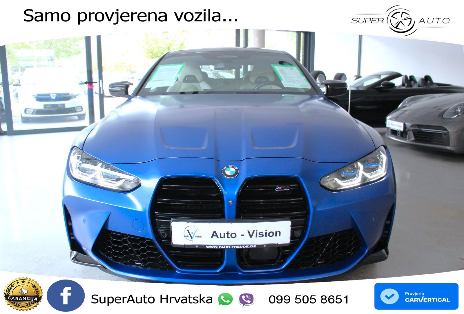 BMW M4 Competition 3.0 (510 KS) xDrive Steptronic LED+GR SJED+ACC