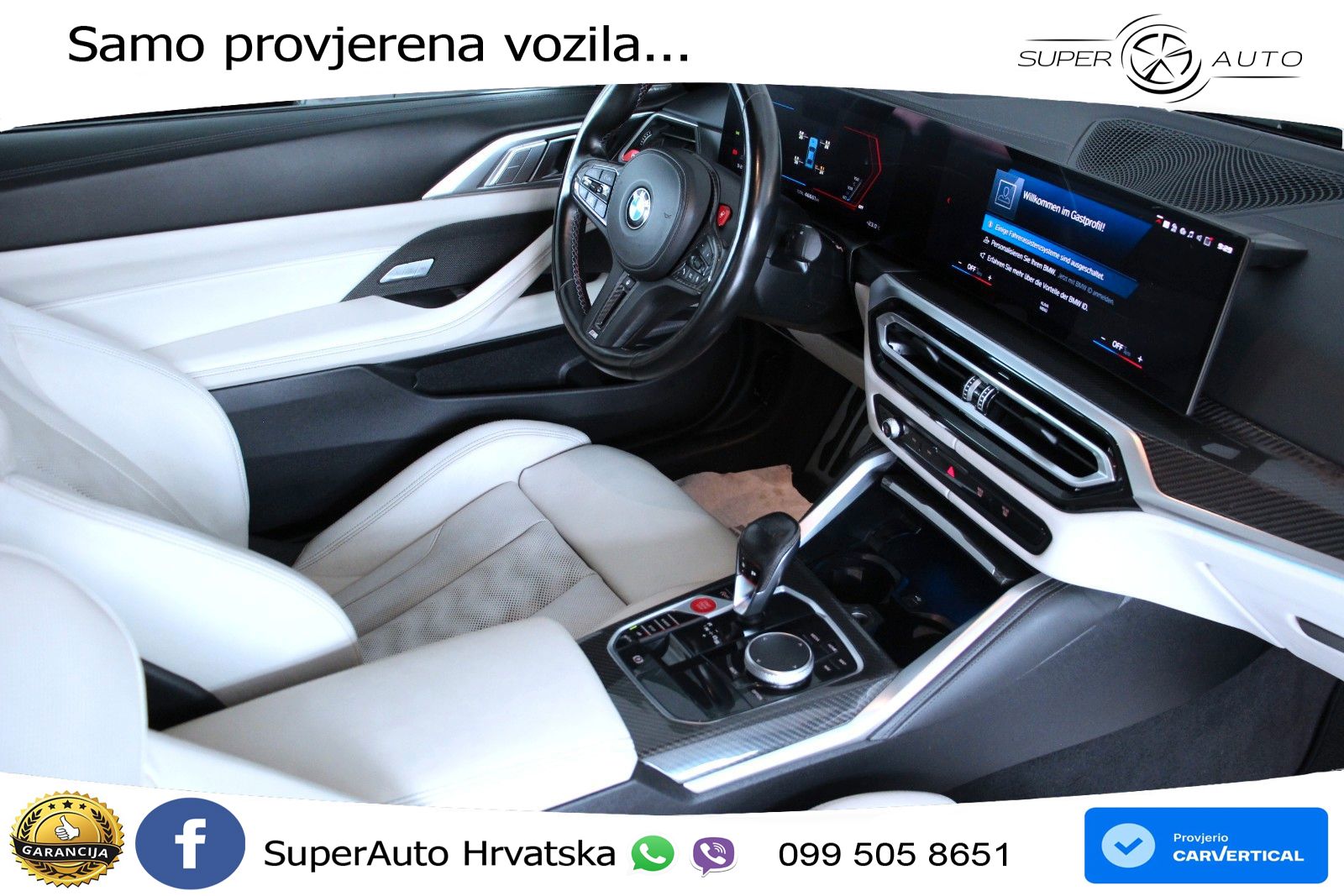 BMW M4 Competition 3.0 (510 KS) xDrive Steptronic LED+GR SJED+ACC