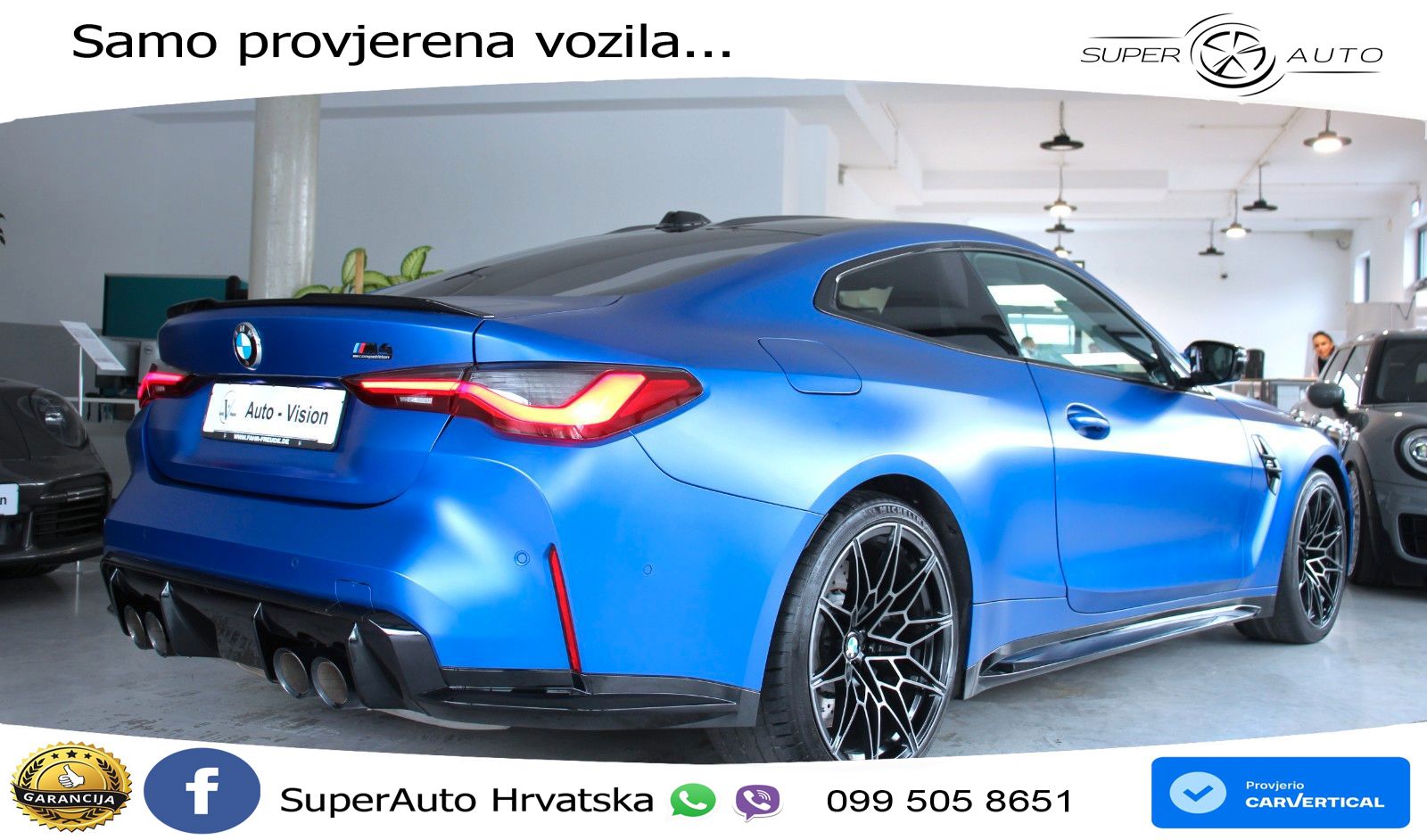 BMW M4 Competition 3.0 (510 KS) xDrive Steptronic LED+GR SJED+ACC