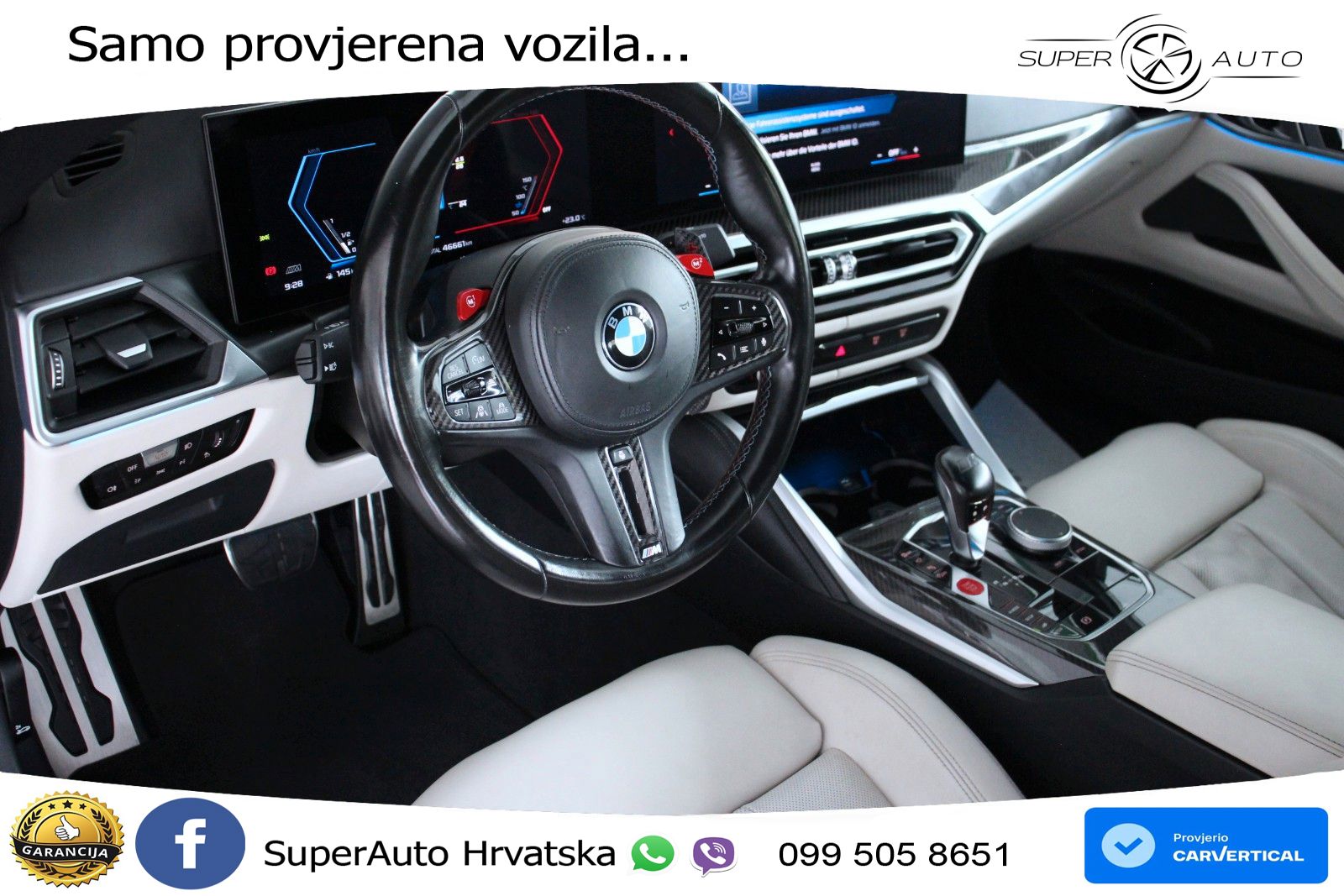 BMW M4 Competition 3.0 (510 KS) xDrive Steptronic LED+GR SJED+ACC