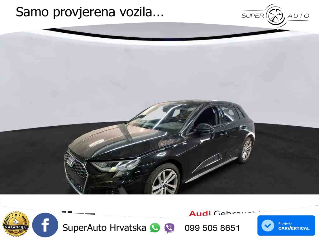 Audi A3 40 TDI (200 KS) quattro S tronic S line LED+GR SJED+ACC