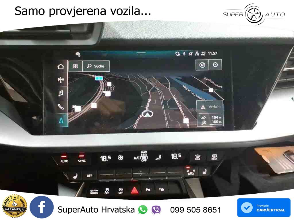 Audi A3 40 TDI (200 KS) quattro S tronic S line LED+GR SJED+ACC