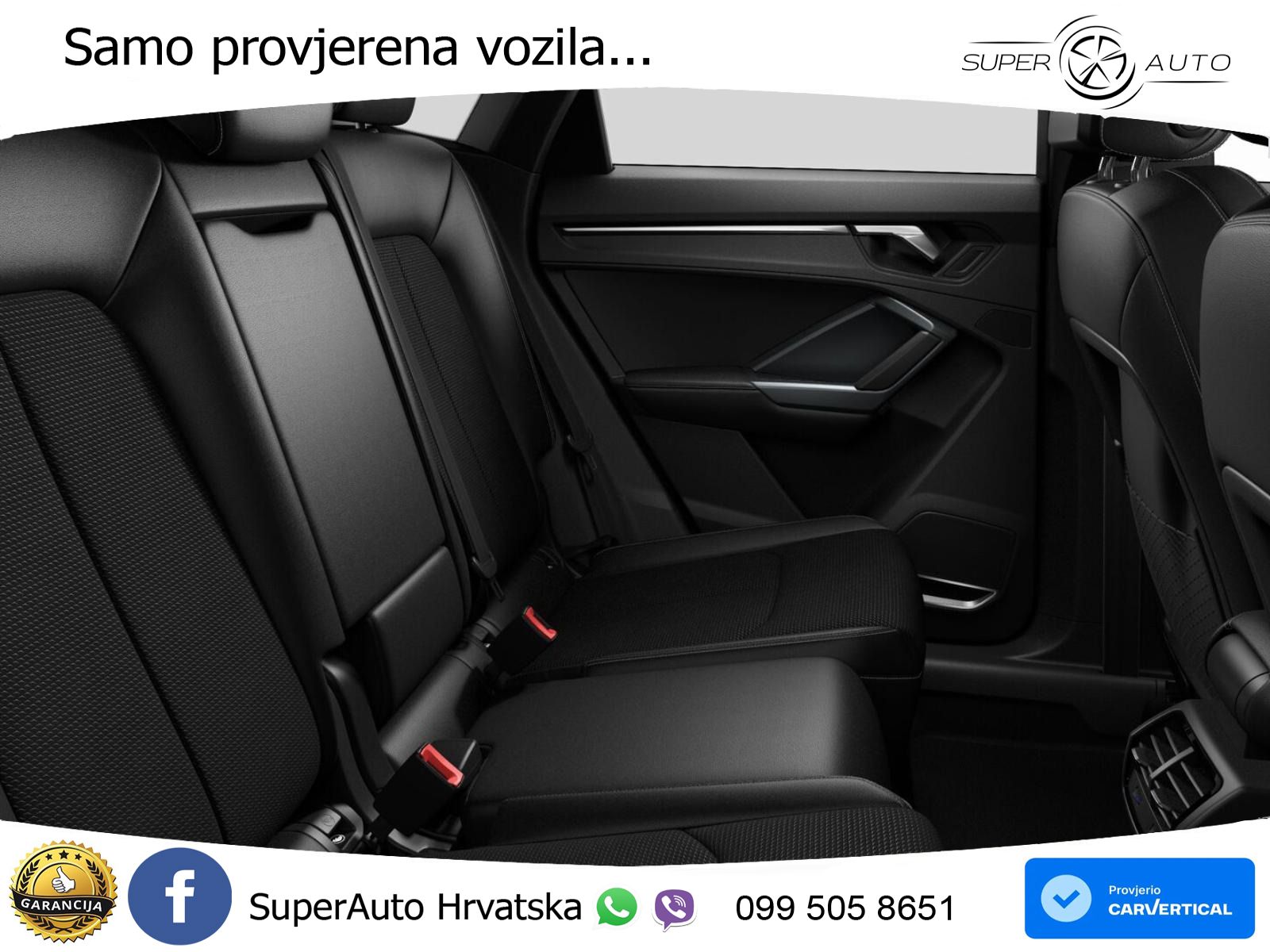 Audi Q3 Sportback 40 TDI (200 KS) quattro S tronic S line LED+GR SJED+ACC