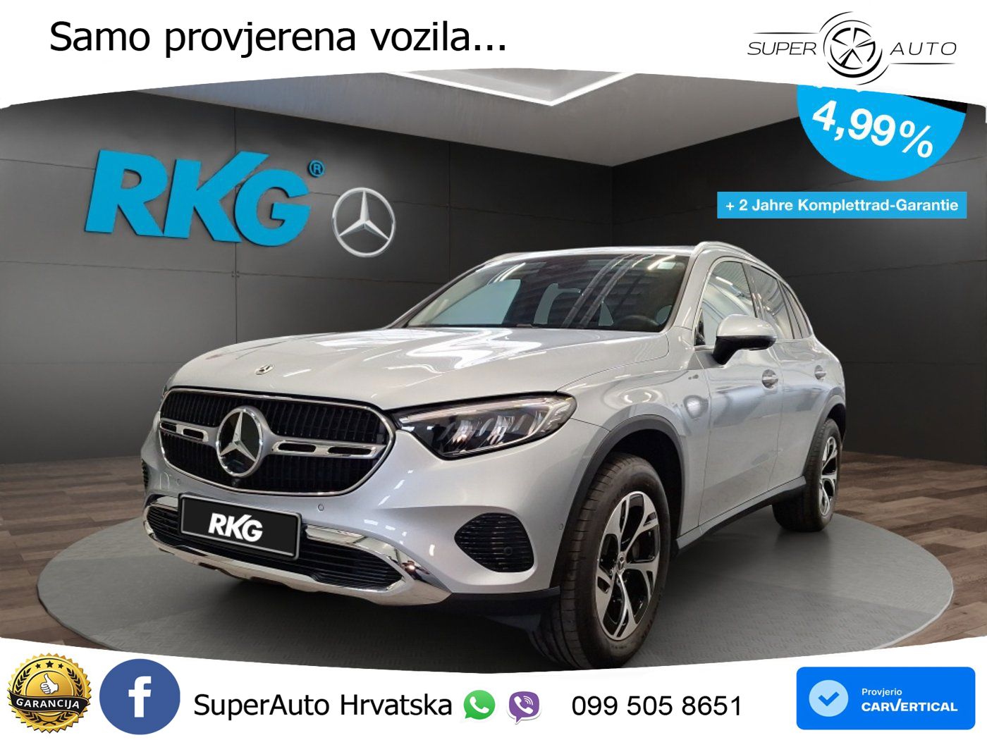 Mercedes GLC 300e (313 KS) 4MATIC 9G-TRONIC Avantgarde LED+GR SJED+ACC