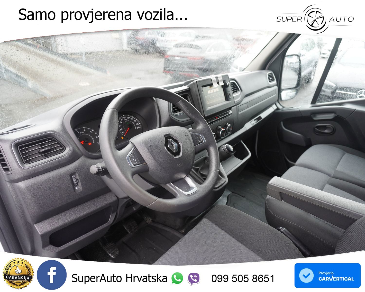 Renault Master 2.3d L3H2 >3SIT+KLIM+KAM+PDC+AHK+TEMP+MFL 136 KS