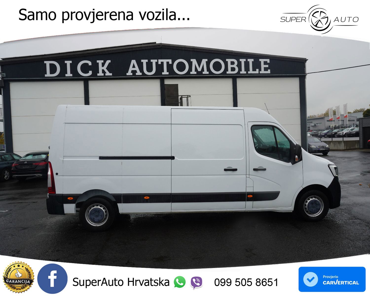 Renault Master 2.3d L3H2 >3SIT+KLIM+KAM+PDC+AHK+TEMP+MFL 136 KS
