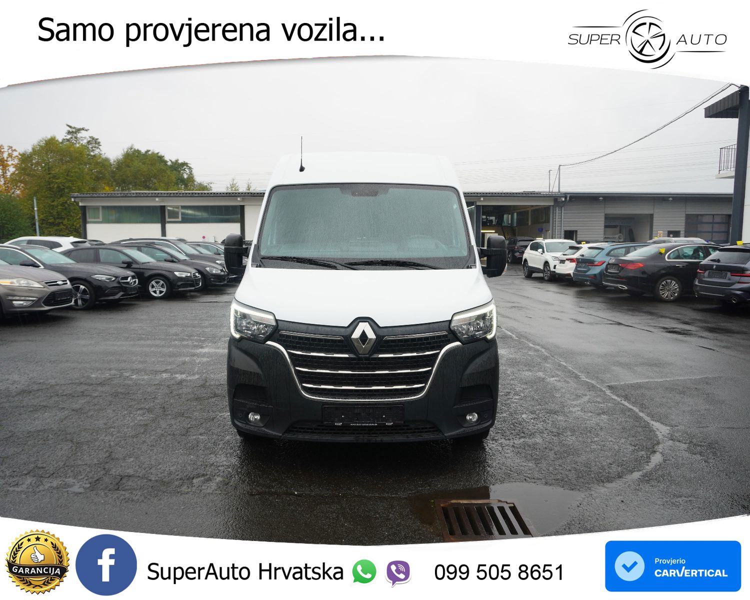 Renault Master 2.3d L3H2 >3SIT+KLIM+KAM+PDC+AHK+TEMP+MFL 136 KS