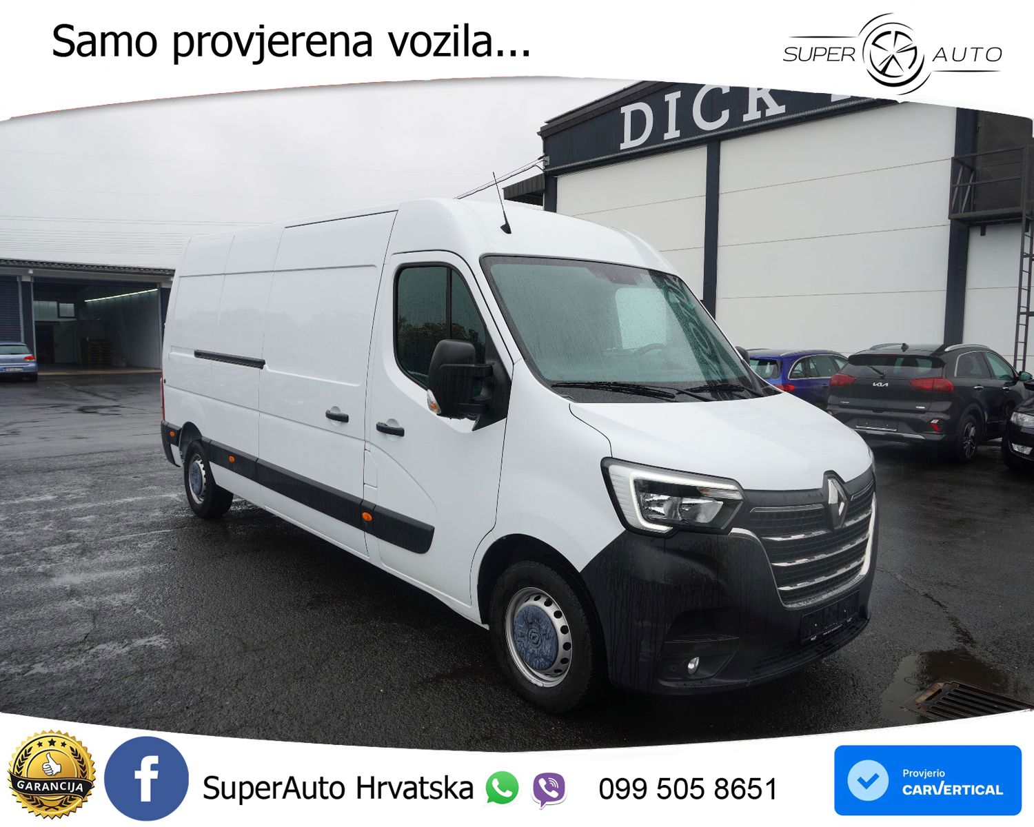 Renault Master 2.3d L3H2 >3SIT+KLIM+KAM+PDC+AHK+TEMP+MFL 136 KS