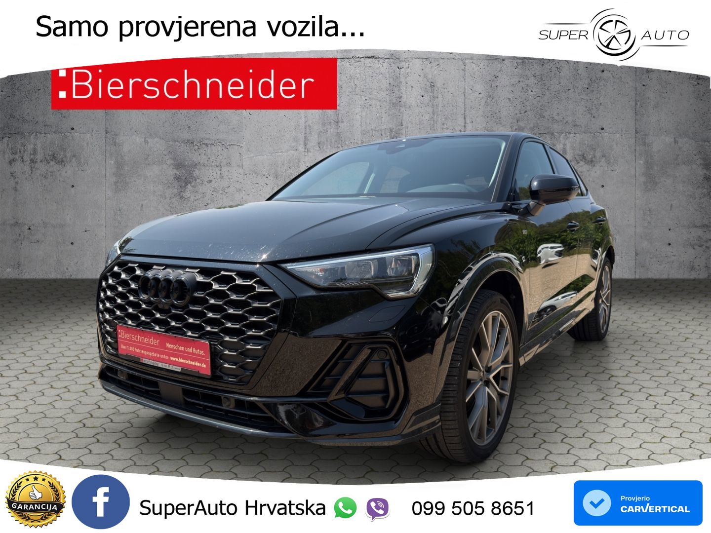 Audi Q3 Sportback 45 TFSIe (245 KS) S tronic LED+GR SJED+ACC
