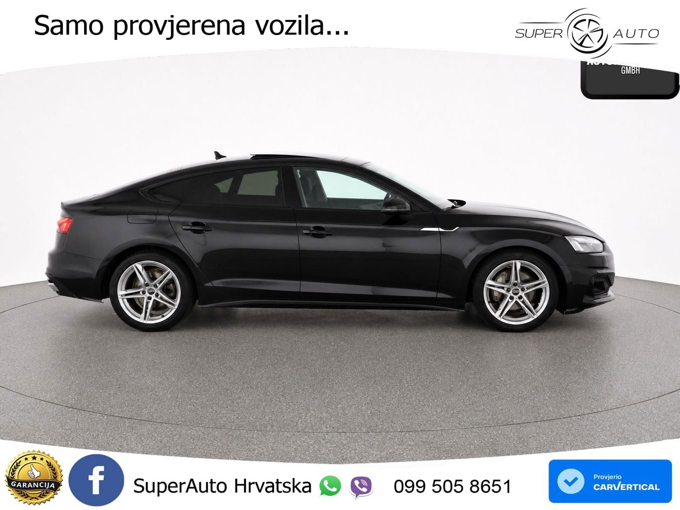 Audi A5 Sportback 40 TDI (204 KS) quattro S tronic S line MATRIX+GR SJED+KAM