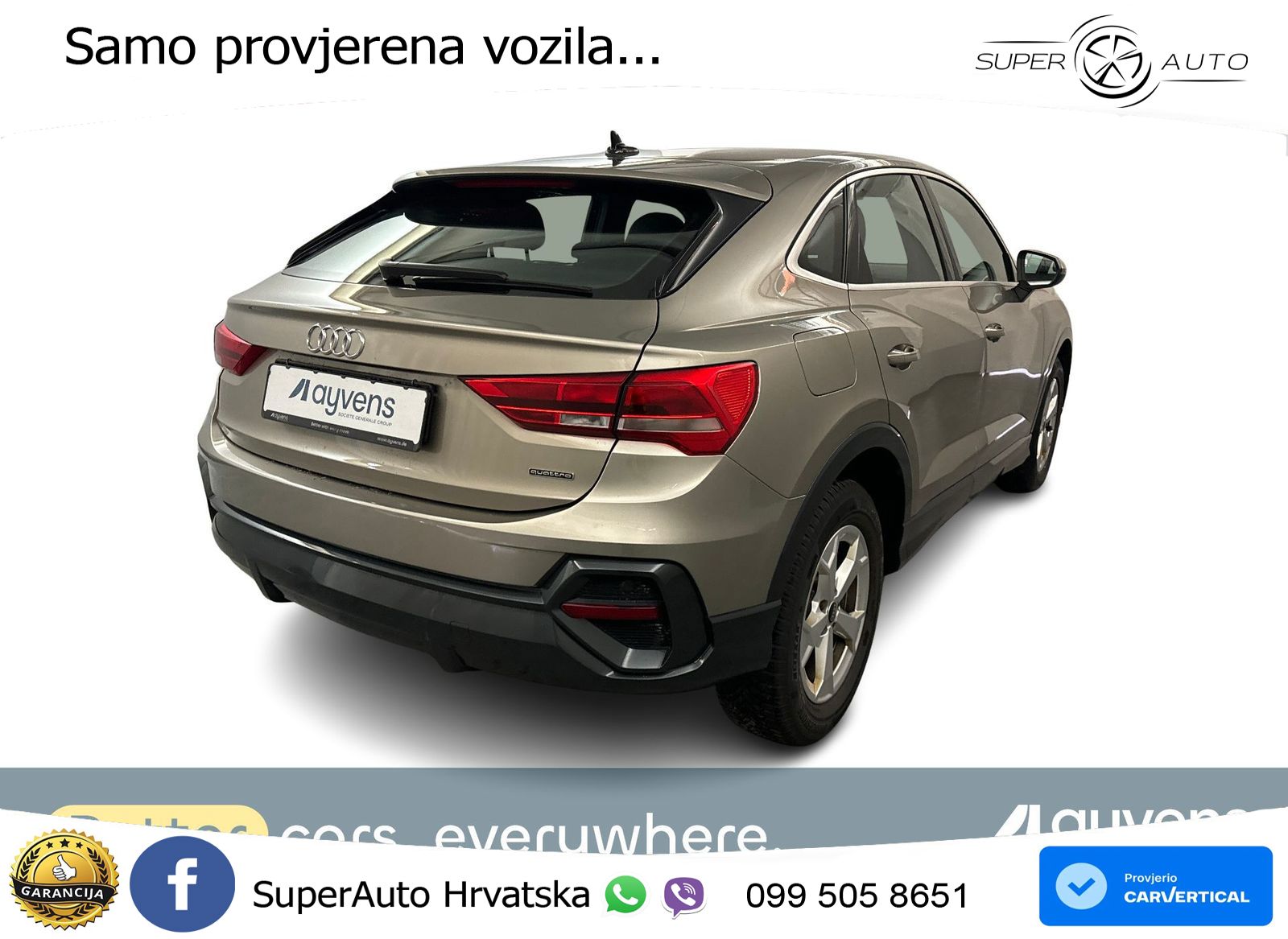 Audi Q3 II Sportback 40 TFSI (190 KS) quattro S tronic