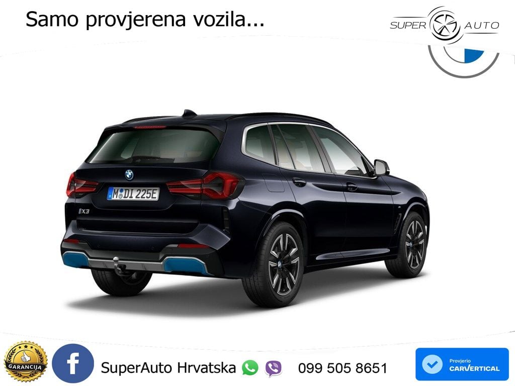 BMW iX3 80 kWh (286 KS) M Sport LED+GR SJED+ACC