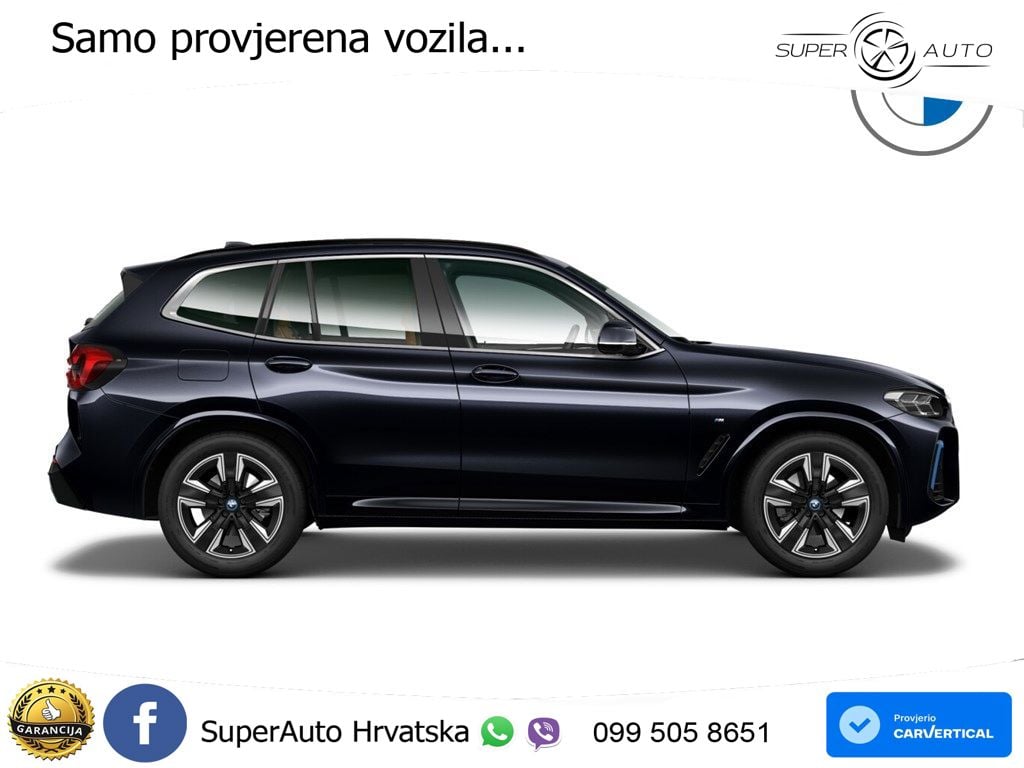 BMW iX3 80 kWh (286 KS) M Sport LED+GR SJED+ACC
