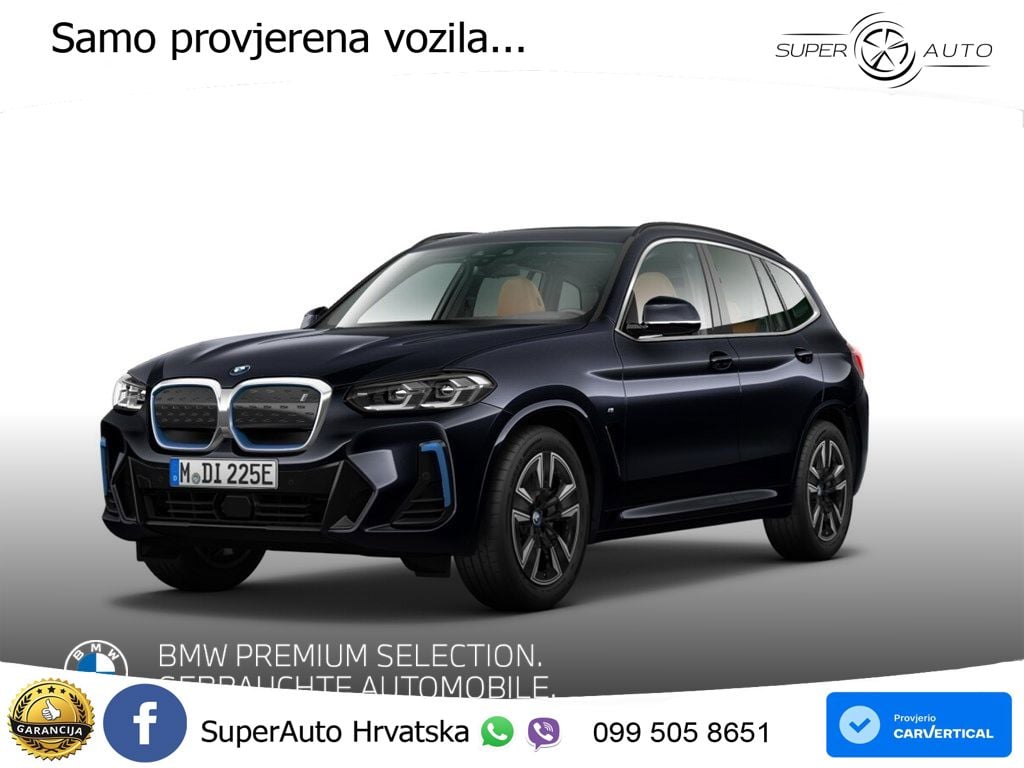BMW iX3 80 kWh (286 KS) M Sport LED+GR SJED+ACC