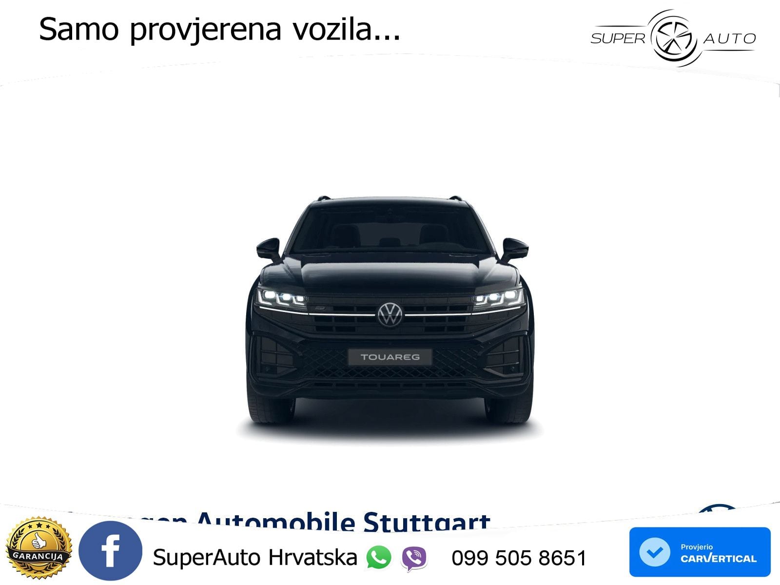 Volkswagen Touareg 3.0 V6 TDI (286 KS) 4MOTION Tiptronic R-Line ZRAČNI+ACC+GR SJED+KAM+PANO