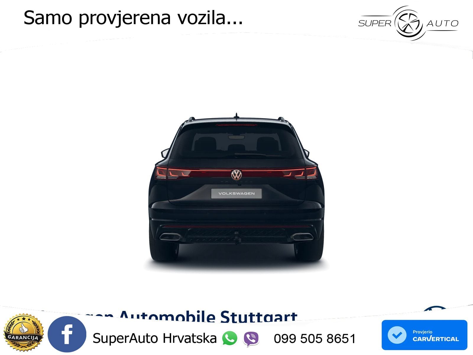 Volkswagen Touareg 3.0 V6 TDI (286 KS) 4MOTION Tiptronic R-Line ZRAČNI+ACC+GR SJED+KAM+PANO