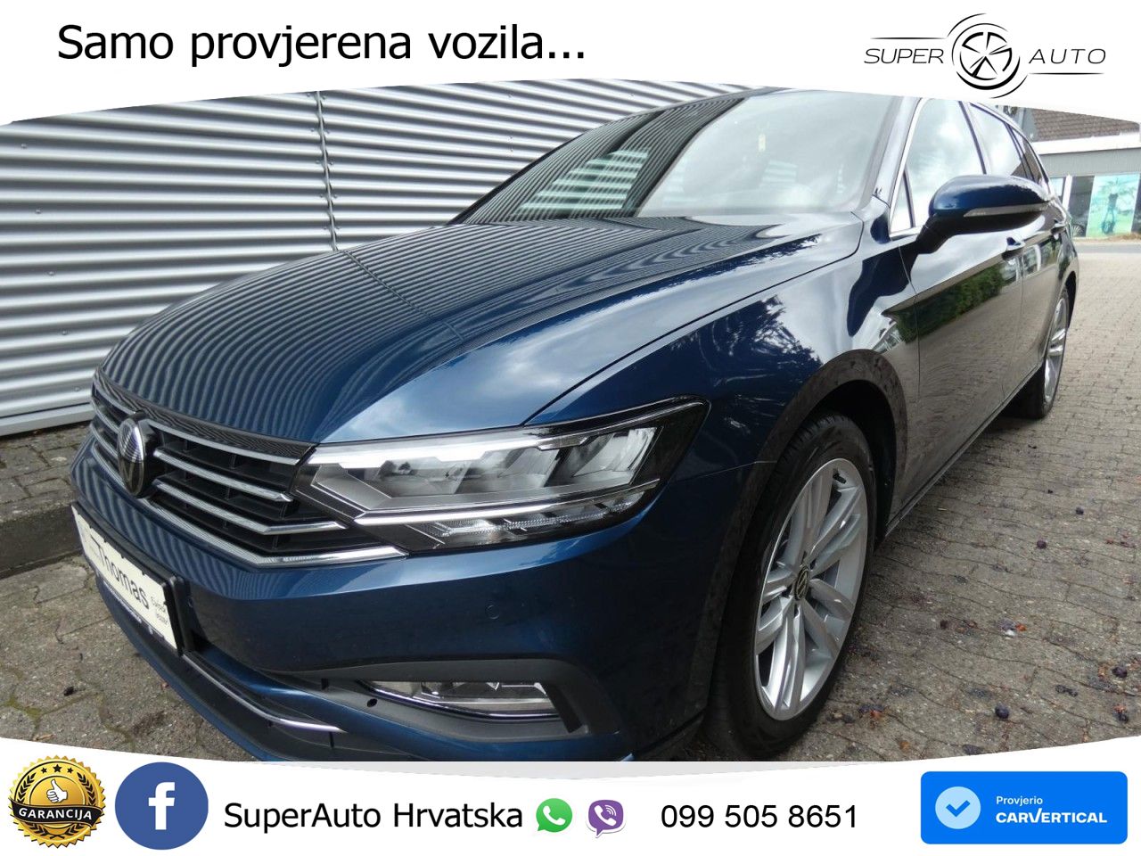 Volkswagen Passat Variant 2.0 TDI (150 KS) DSG Business LED+GR SJED+ACC