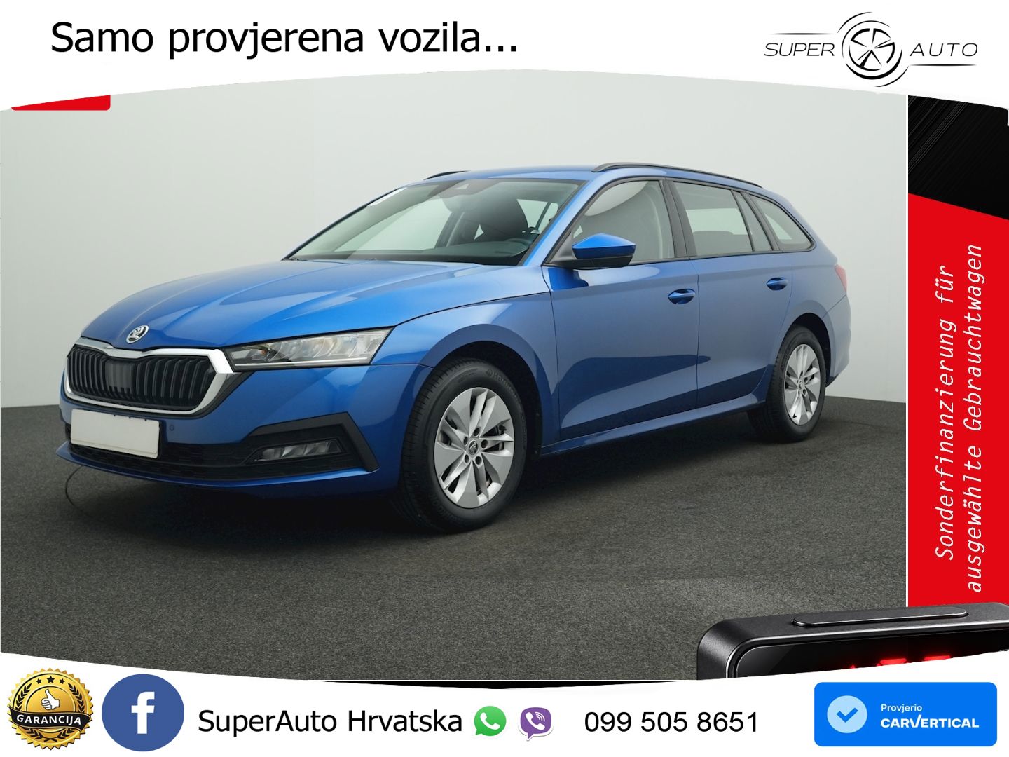 Škoda Octavia Combi 2.0 TDI (116 KS) LED+GR SJED+ACC