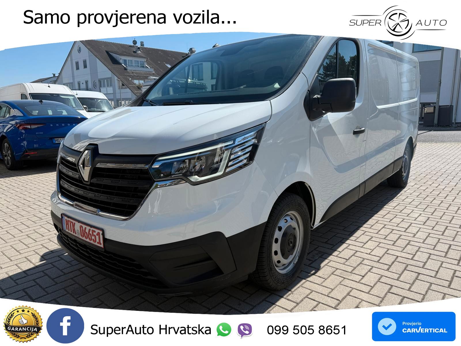 Renault Trafic Kasten L2H1 3,0t Komfort 110 KS