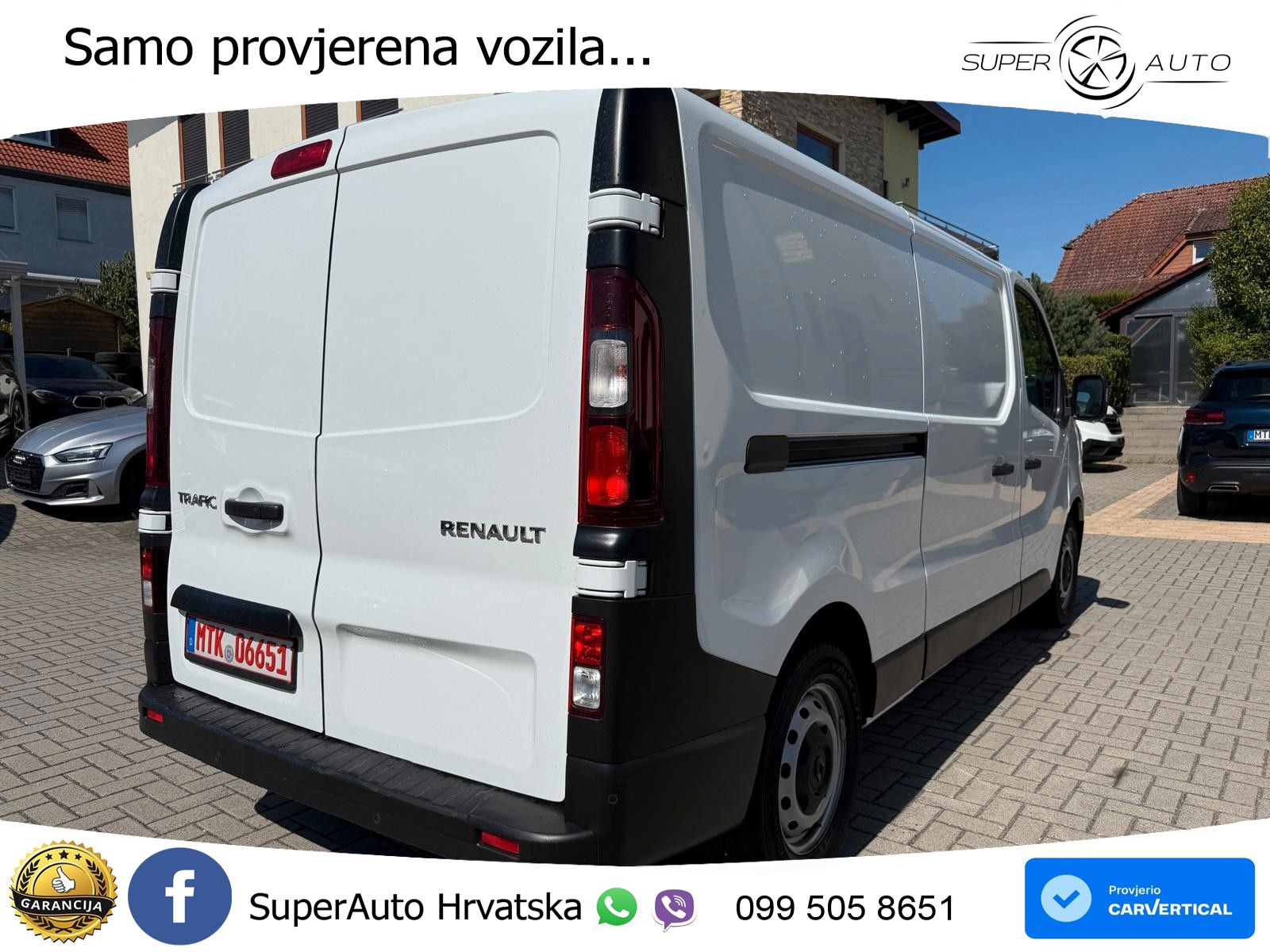 Renault Trafic Kasten L2H1 3,0t Komfort 110 KS