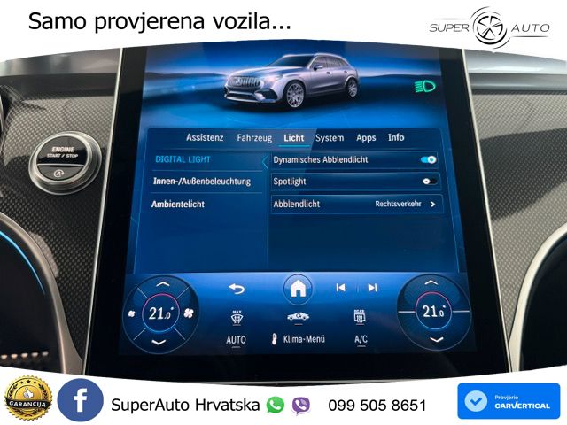 Mercedes AMG GLC 43 (421 KS) 4MATIC AMG SPEEDSHIFT MCT 9G ACC+GR SJED+360+PANO