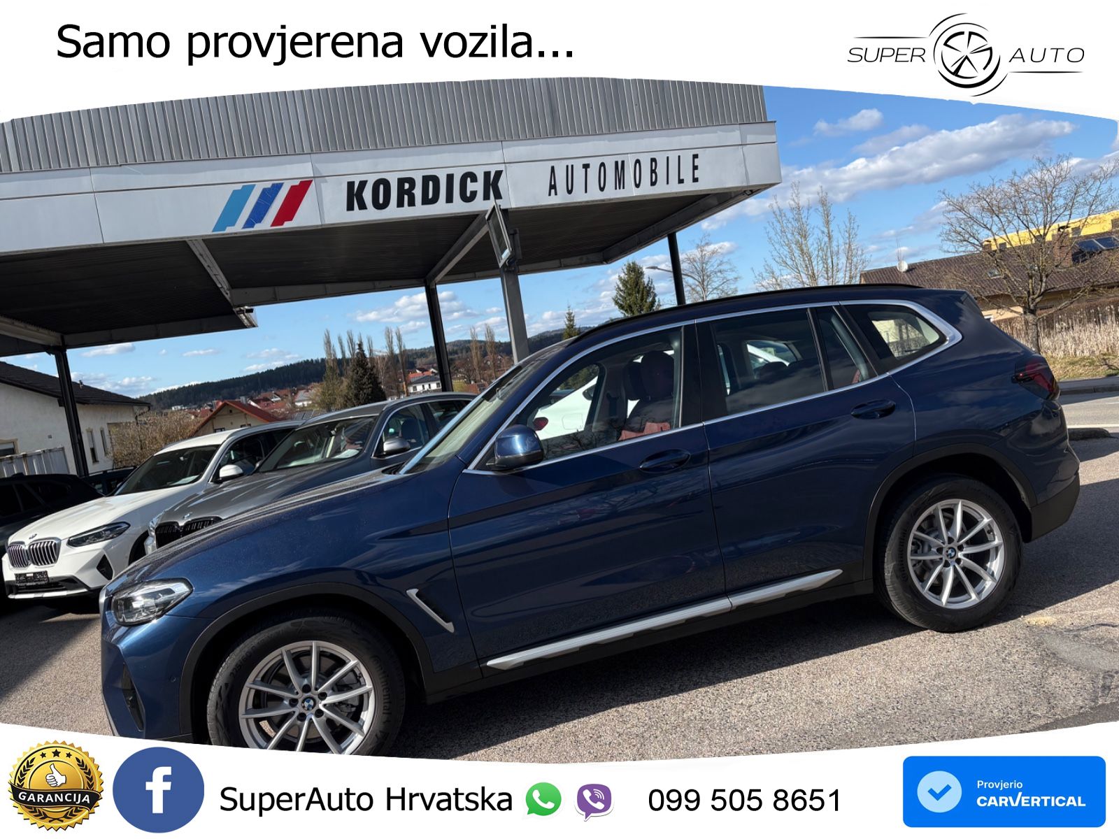 BMW X3 20d xDrive Steptronic LED+GR SJED+ACC