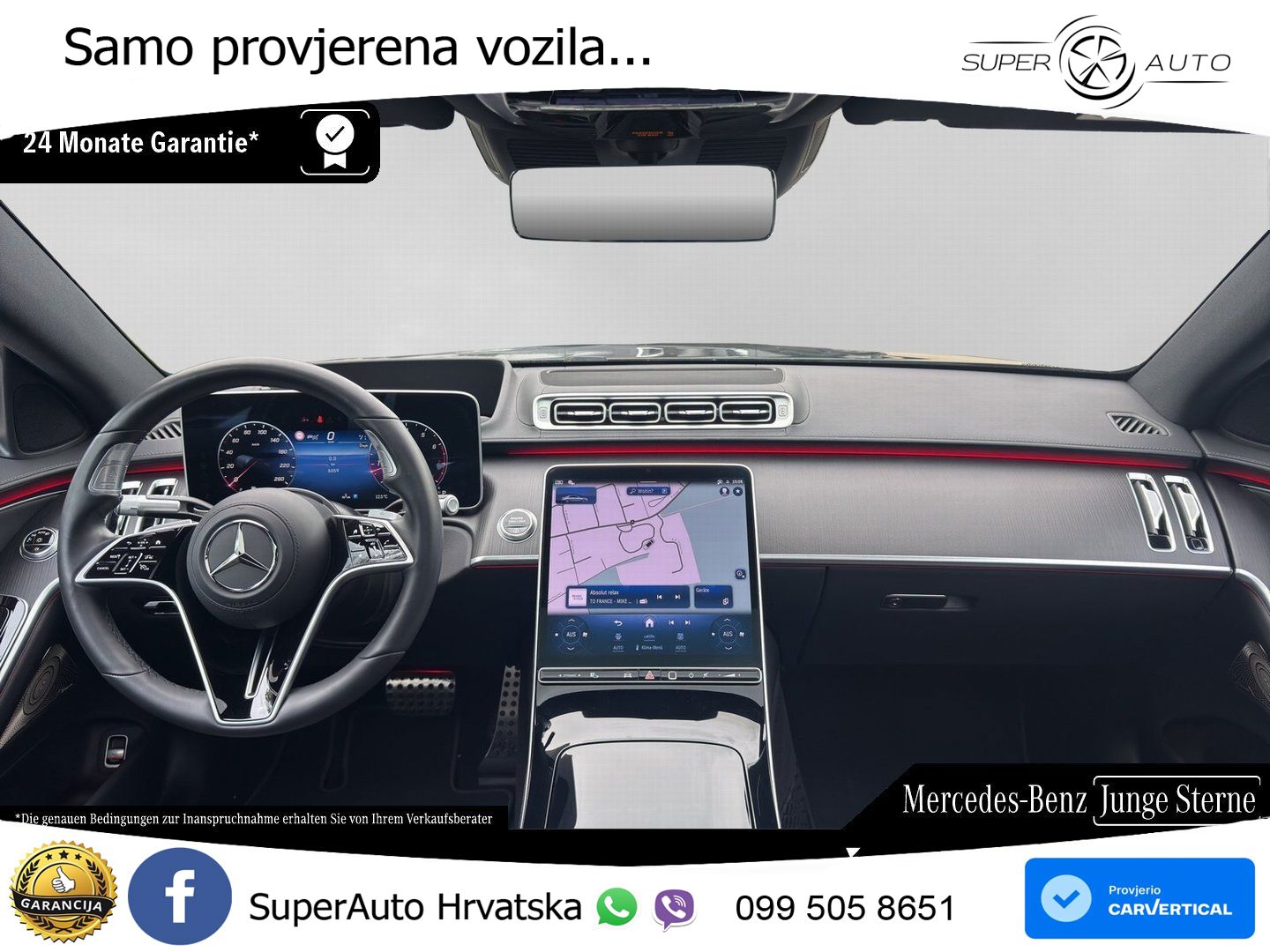 Mercedes S 500 (449 KS) EQ Boost 4MATIC 9G-TRONIC AMG ACC+HEAD+4xGR SJED+360+PANO