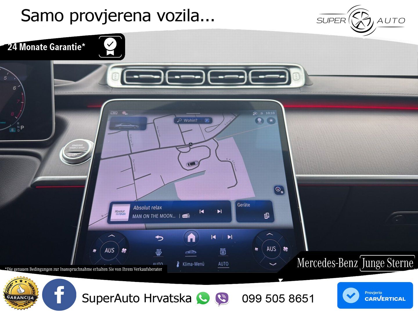 Mercedes S 500 (449 KS) EQ Boost 4MATIC 9G-TRONIC AMG ACC+HEAD+4xGR SJED+360+PANO