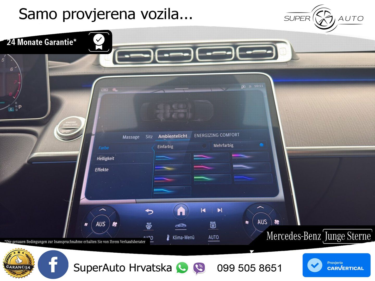 Mercedes S 500 (449 KS) EQ Boost 4MATIC 9G-TRONIC AMG ACC+HEAD+4xGR SJED+360+PANO