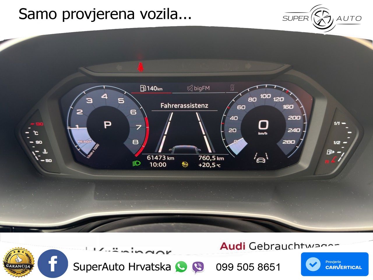 Audi Q3 35 TFSI (150 KS) S tronic advanced LED+GR SJED+ACC