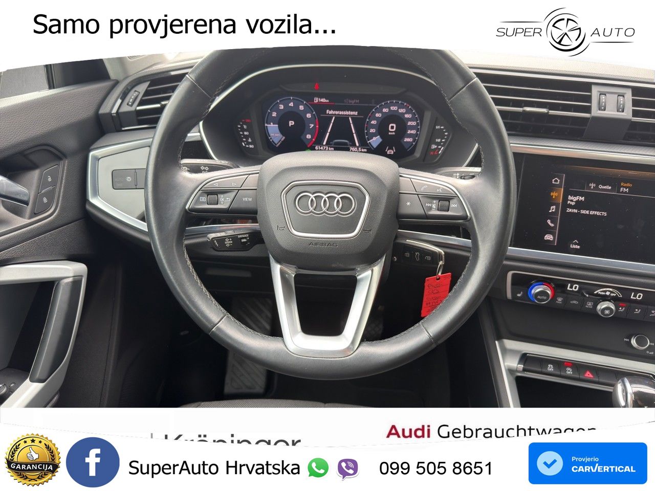 Audi Q3 35 TFSI (150 KS) S tronic advanced LED+GR SJED+ACC