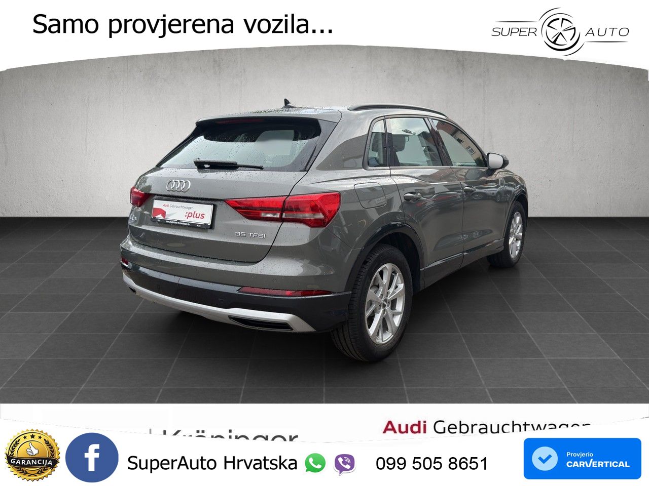 Audi Q3 35 TFSI (150 KS) S tronic advanced LED+GR SJED+ACC