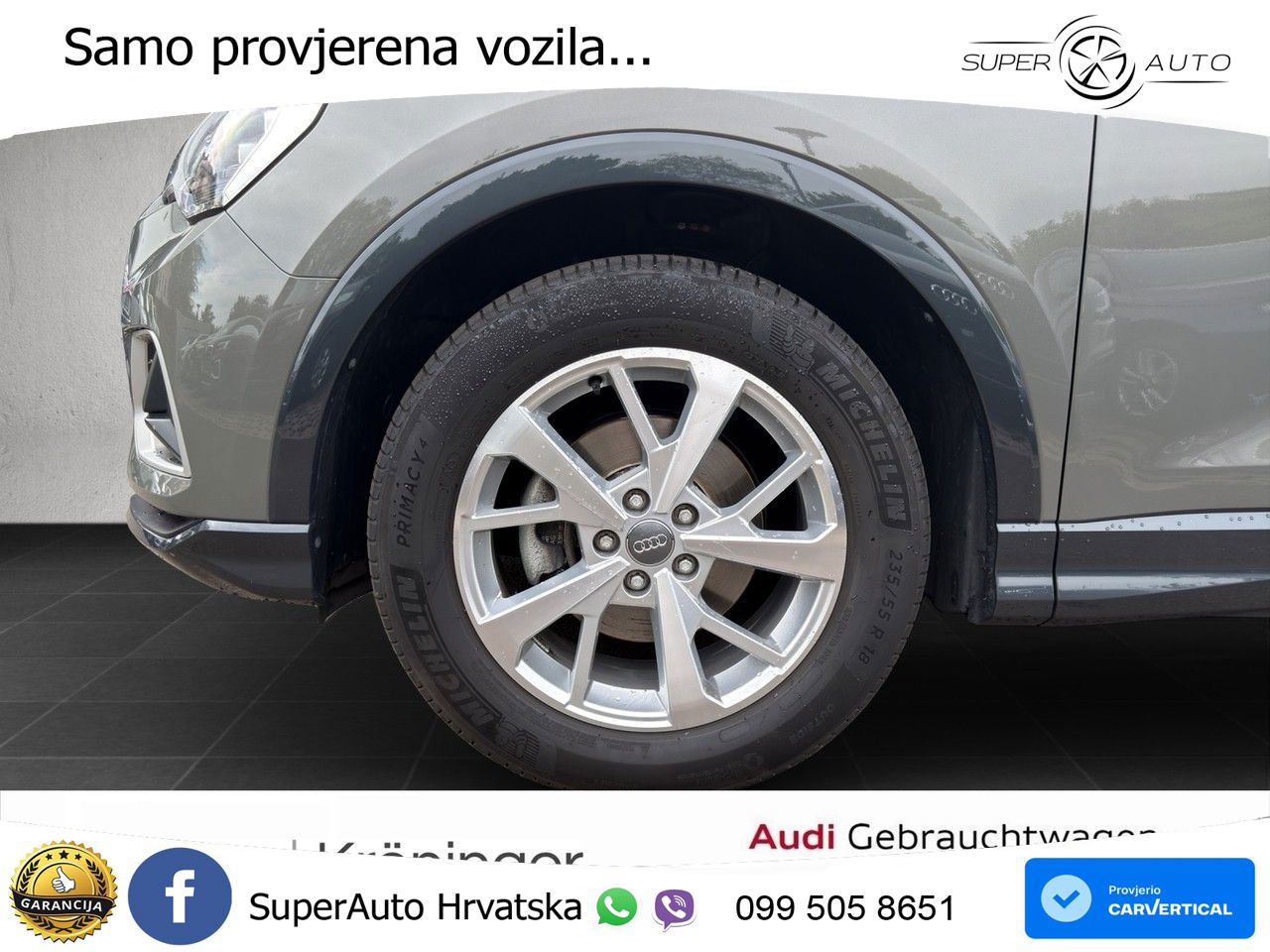 Audi Q3 35 TFSI (150 KS) S tronic advanced LED+GR SJED+ACC