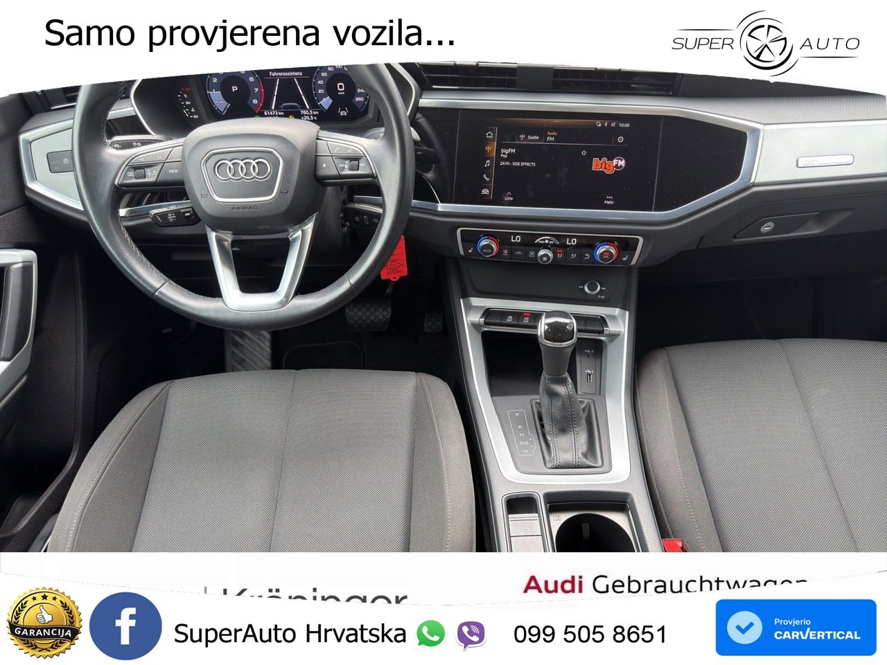 Audi Q3 35 TFSI (150 KS) S tronic advanced LED+GR SJED+ACC