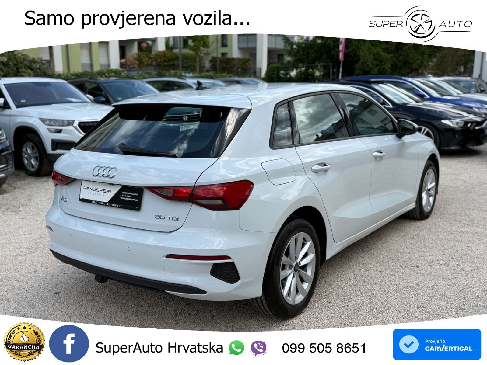 Audi A3 30 TDI (116 KS) LED+GR SJED+ACC