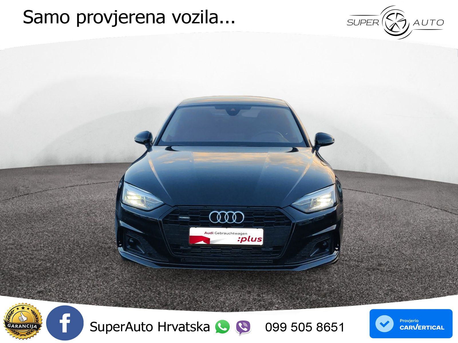 Audi A5 Sportback  40 TFSI (204 KS) quattro S tronic LED+GR SJED+ACC