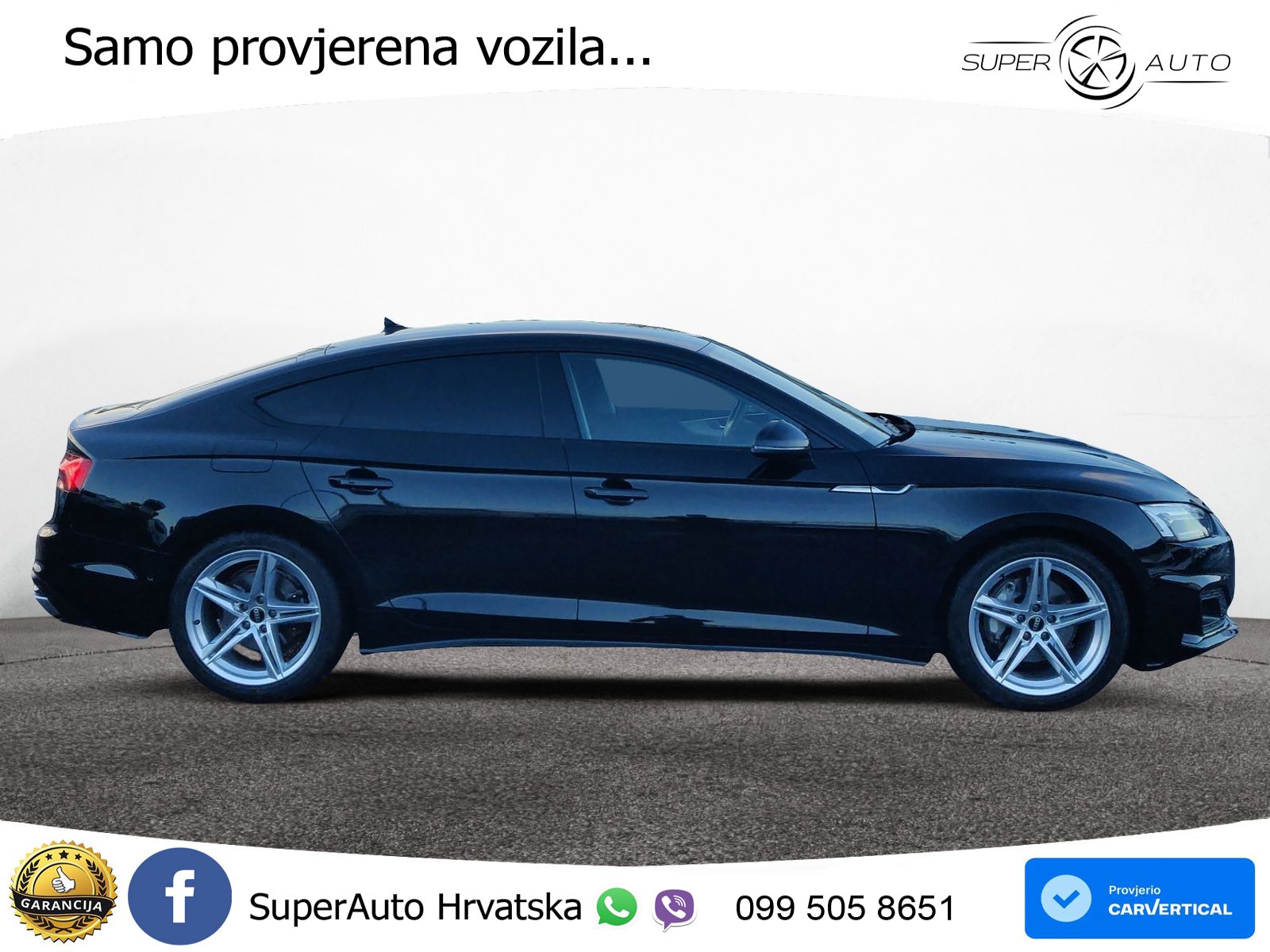 Audi A5 Sportback  40 TFSI (204 KS) quattro S tronic LED+GR SJED+ACC