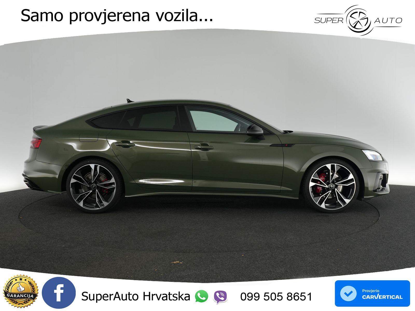 Audi A5 Sportback  40 TFSI (204 KS) quattro S tronic S line MATRIX+GR SJED+KAM