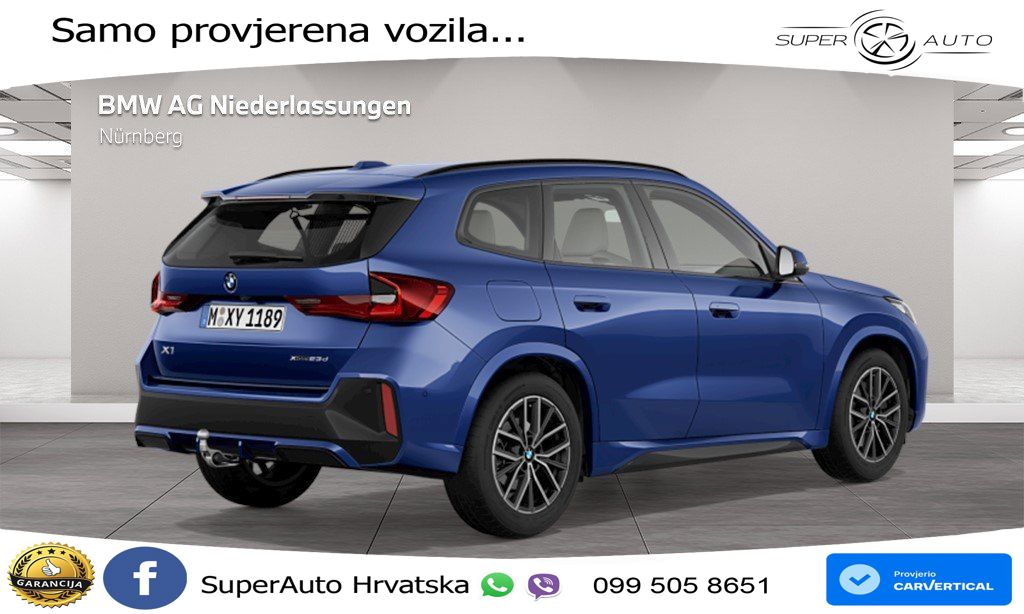 BMW X1 23d (211 KS) xDrive Steptronic M Sport LED+GR SJED+ACC