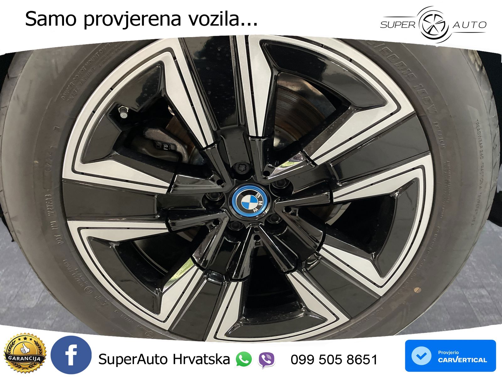 BMW iX3 80 kWh (286 KS) M Sport LED+GR SJED+ACC