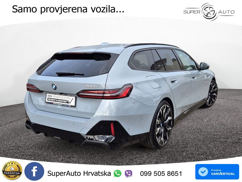 BMW 520i Touring (208 KS) Steptronic M Sport ACC+HEAD+4xGR SJED+360+PANO