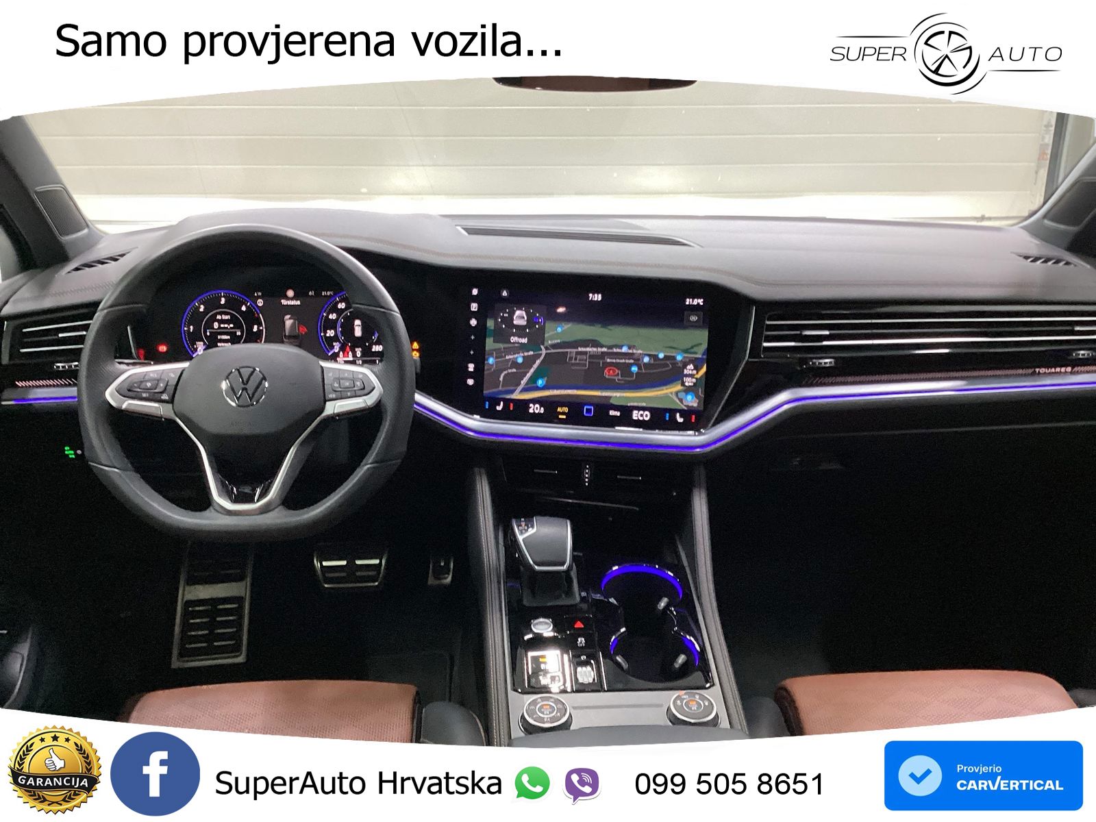 Volkswagen Touareg 3.0 V6 TDI (286 KS) 4MOTION Tiptronic R-Line ACC+HEAD+4xGR SJED+360+PANO