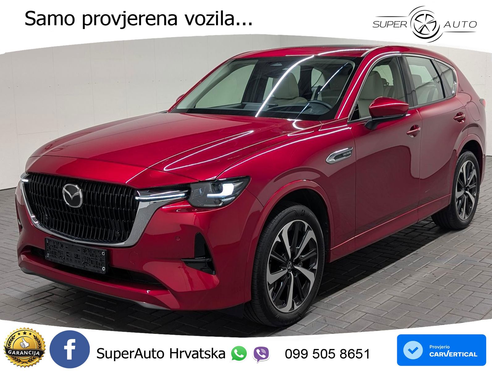 Mazda CX-60 3.3 e-Skyactiv D (200 KS) Automatic