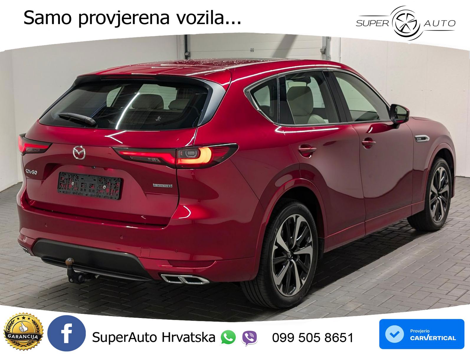 Mazda CX-60 3.3 e-Skyactiv D (200 KS) Automatic