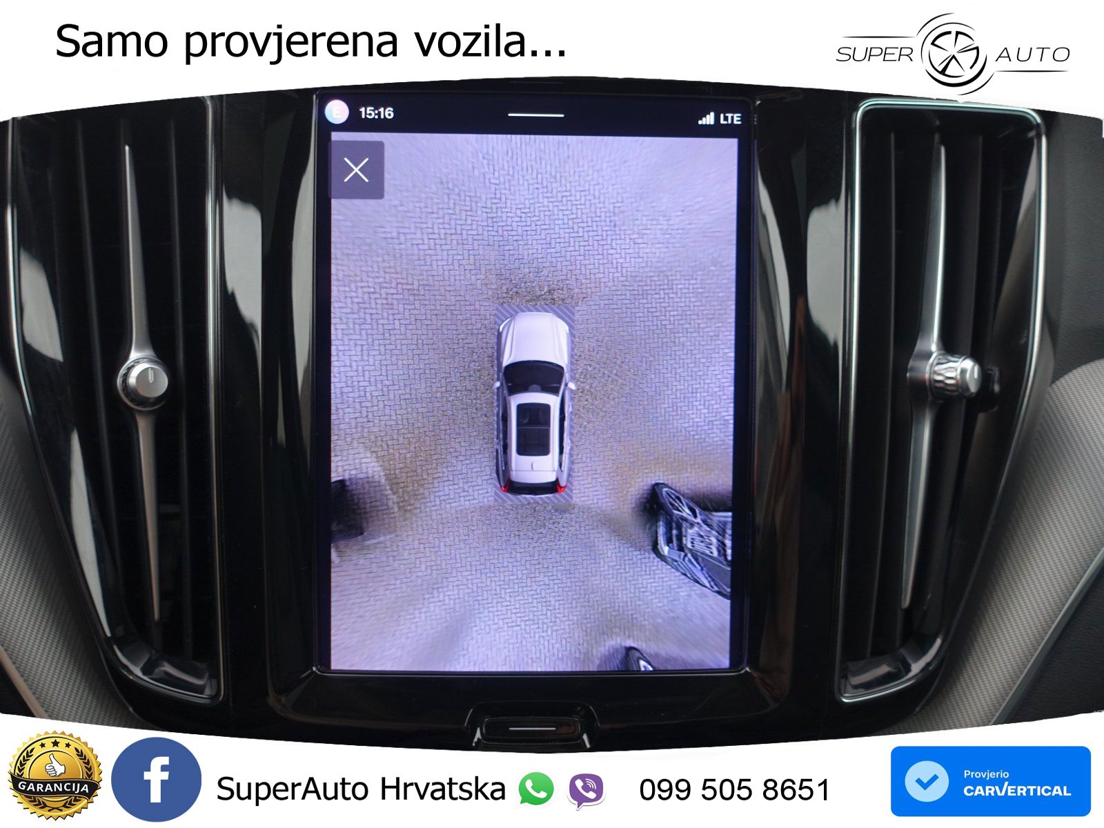Volvo XC60 T6 AWD Geartronic ACC+GR SJED+360+PANO