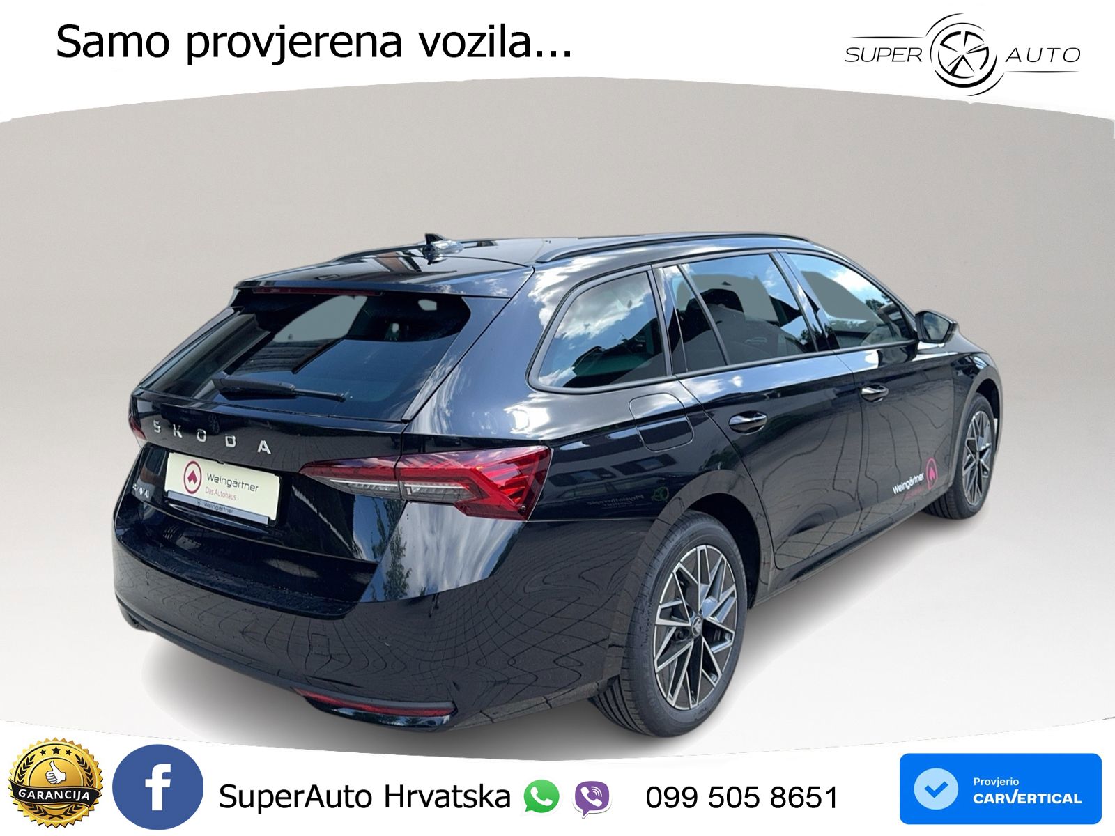 Škoda Octavia Combi 2.0 TDI (150 KS) DSG LED+GR SJED+ACC